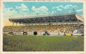 Cedar Rapids Iowa Frontier Park Amphitheater Vintage Postcard AA43347