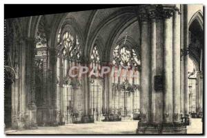 Old Postcard Catedral De Toledo Y Interior Girola Portada Trinitaria De La Ca...