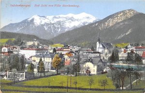 Bad Ischl von Villa Starhemberg Austria Postcard