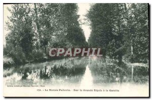 Old Postcard The Marais Poitevin on the Big Laugh has Garette