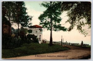 Washington Headquarters Newburgh New York NY Grounds And Forest View Postcard