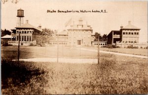 Rhode Island Wallum Lake , State Sanatorium RPPC