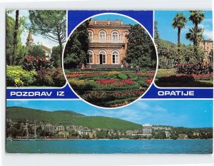 Postcard Pozdrav Iz Opatije, Croatia