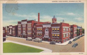 Central High School Evansville Indiana Curteich