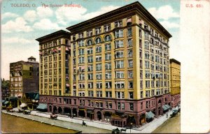 Postcard The Spitzer Building in Toledo, Ohio