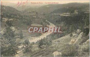 Old Postcard surroundings Tence the Cotes de Beaujeu