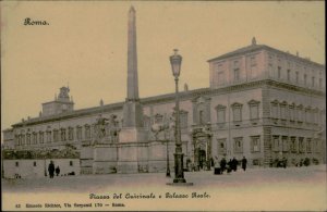 B576 Italy Rome Piazza Quirinale Palazzo Reale 1900s