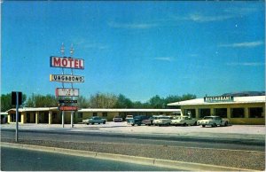 Socorro, NM New Mexico  VAGABOND MOTEL & RESTAURANT Roadside  ca1960's Postcard