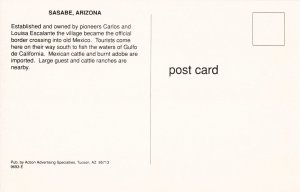 Sasabe, AZ, Street View, Artist Rendering