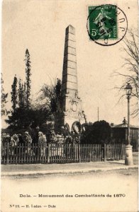 CPA Dole Monument des Combattants de 1870 (1265108)