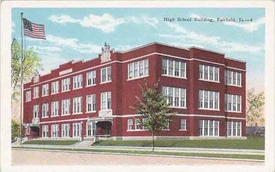 Iowa Fairfield High School Building