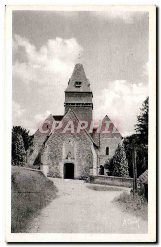 Modern Postcard Lyons la Foret Church St. Dionysius