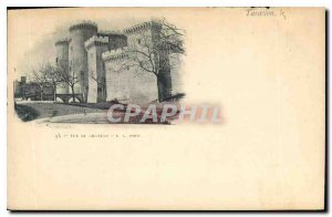 Old Postcard Tarascon for Chateau