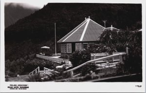 Indonesia Paviljoen Seestern Grand Hotel Sarangan Java Vintage RPPC C077