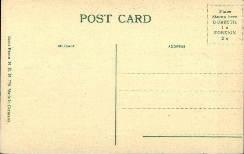 Northampton MA Area Hockanum Ferry c1910 Postcard #3