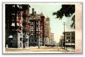 Vintage Early 1900's Postcard Sixth Street Portland Oregon POSTED