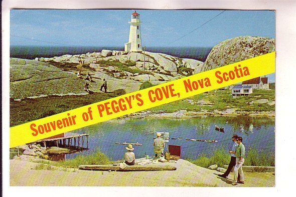 Lighthouse, Artists, Souvenir of Peggy's Cove, Nova Scotia