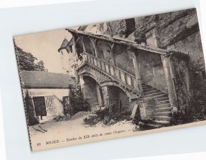 Postcard Escalier du XIIe siècle du vieux Chapsire, Meaux, France