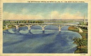 Government Bridge - Moline, Illinois IL  