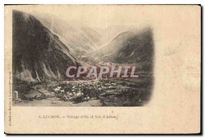 Old Postcard Luchon Village and Val d'Oo Astos