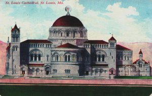 USA Missouri St. Louis Cathedral Vintage Postcard C230