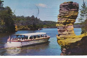 Sightseeing Boat Chimney Rock Upper Dells Wisconsin Dells Wisconsin 1976