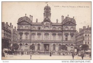 Place Des Terreaux- L'Hotel De Ville, Lyon (Rhone), France, 1900-1910s