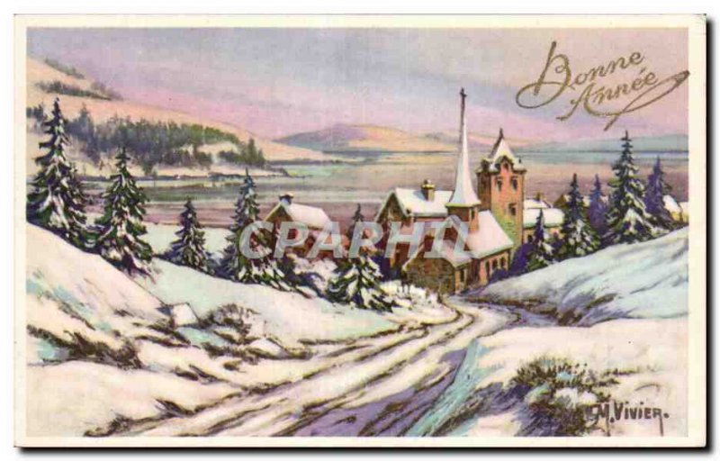 Holidays - Greetings - Holiday - Happy New Year - Happy New Year - Old Postcard