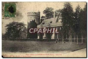 Old Postcard Old Chateau De Condé-sur-Iton Cote Sud