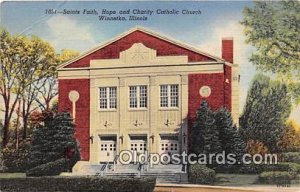 Saints Faith, Hope & Charity Catholic Church Winnetka, IL, USA 1952 