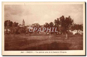 Postcard Old Frejus Vue Generale Prize De La Lanterne D & # 39Auguste