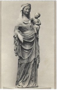 The Virgin and Child French XIV Century Statue  Metropolitan Museum of Art