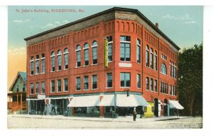 ME - Biddeford. St. John's Building  ca 1908