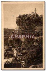 Old Postcard Lot illustrates Rocamadour (Lot) General view andthe sound of Av...