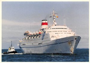 M.V. Mikhail Lermontov M.V. Mikhail Lermontov, Black Sea Shipping Company Vie...