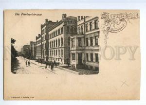 190568 LATVIA Souvenir RIGA Pauluccistrasse Vintage postcard