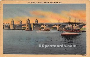 Hanover Street Bridge in Baltimore, Maryland