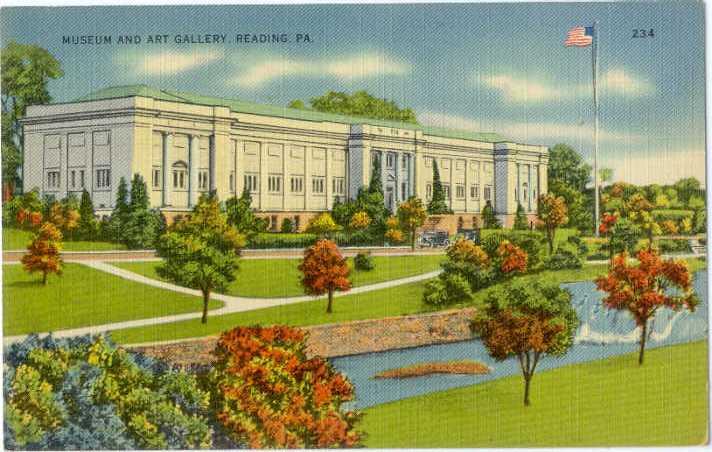 Linen of Museum & Art Gallery Reading Pennsylvania PA