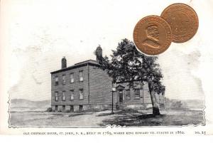 King Edward VII Canadian Penny  Embossed