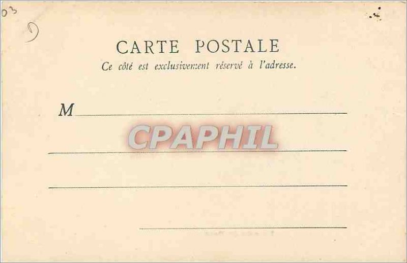 Postcard Old Vichy a Corner Park (map 1900)