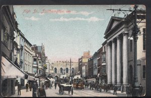 Hampshire Postcard - The High Street, Southampton    RS4073