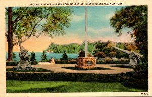 New York Skaneateles Shotwell Memorial Park Looking Out At Skaneateles Lake