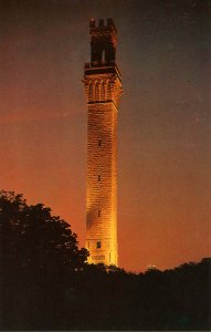 MA - Cape Cod, Provincetown. The Pilgrim Monument