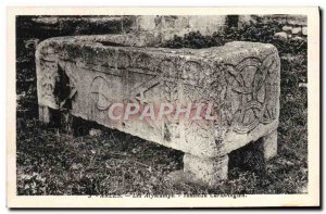 Old Postcard Arles Alyscamps Tomb Carolingian