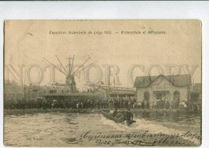 3075678 BELGIUM Exposition Liege 1905  Waterschute et Aeroplane