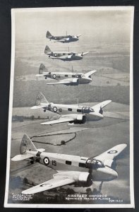 Mint England Real Picture Postcard Airspeed Oxfords Advance Trainer