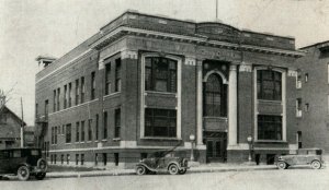 1920's City Hall, Columbia City, Ind. Postcard P50 