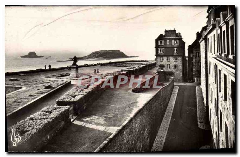 Postcard Old Saint Malo L and V Holland Remparts Grand Bey