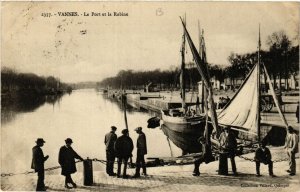 CPA VANNES - Le Port et la Rabine (431331)