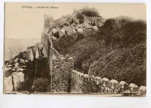 299856 PORTUGAL CINTRA Castello dos Mouros Vintage postcard